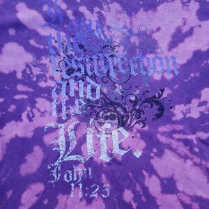 Vintage 90s Jesus Tie Dye Shirt